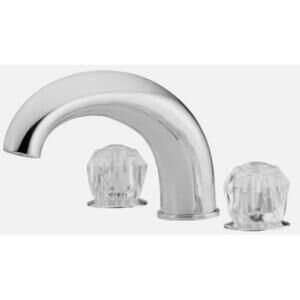 Danze Melrose Collection 2 Handle Roman Tub Faucet Trim D300902BNT Brushed Nicke